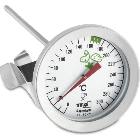 Thermomètre à sonde TFA 14.1024, avec clip