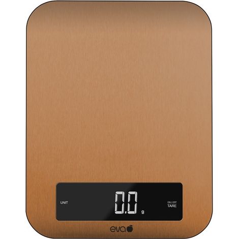 Bilancia da Cucina Digitale Color Rame 10 kg div.1 g Eva Collection (1/2)