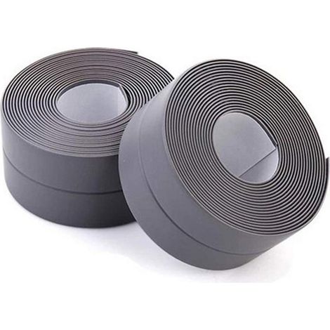 Strisce sigillanti, nastro sigillante impermeabile, 38 mm x 3,2 m (grigio, confezione da 2) (1/5)