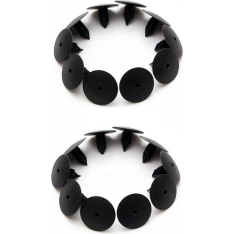 Clips de réglage de pare-boue de passage de roue compatible avec Re-nault Clio Scenic Megane - Type A 20 Pcs (1/3)