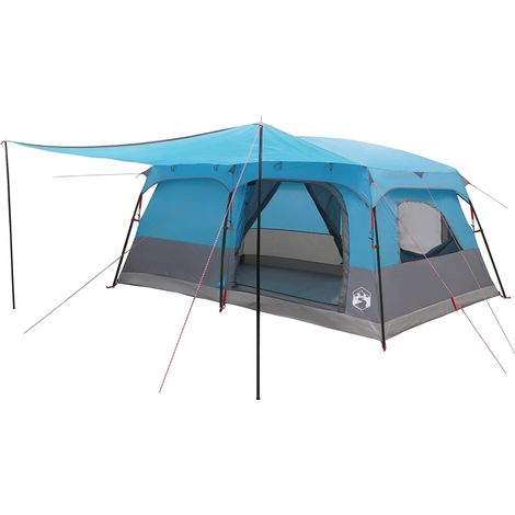 Tienda Familiar Azul 500 x 400 x 230 cm Poliéster y Acero