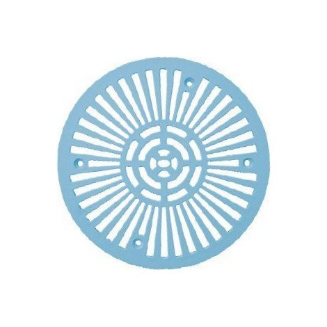 Astralpool – Bonde de piscine 1'1/2 pour béton – Grille de bonde de fond 250 mm – Entraxe 195 mm – Référence Astral 4402020101 (1/2)