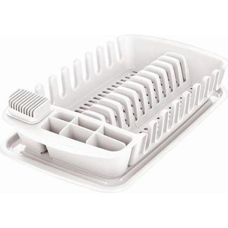 Égouttoir à vaisselle avec plateau, kit de nettoyage Tescoma 900644 (1/2)