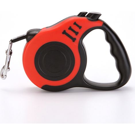 Laisse longe rétractable automatique flexible pour chiens petits et moyens, cordon de traction de sécurité. (1/5)