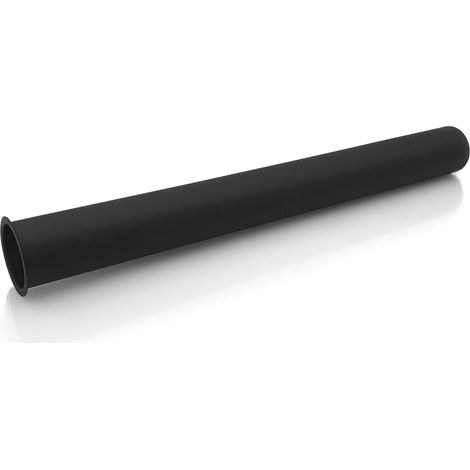 tecuro Verstellrohr - Tauchrohr - 300 mm - für Geruchsverschluss Messing schwarz-matt (1/3)