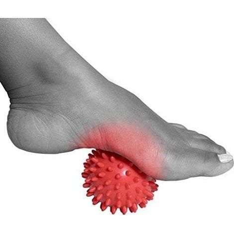 Balle de massage à picots pour massage en profondeur du dos et des pieds-AquaForge
