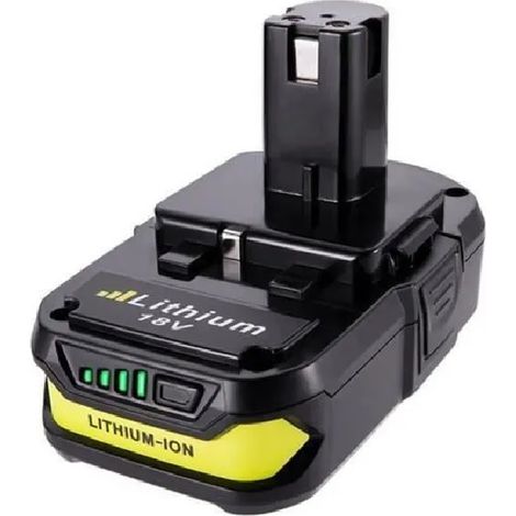 Batterie 18V 2,5Ah Lithium pour outils Ryobi One+ – 2500mAh – Compatible P102 P103 P104 P105 P106 P107 – Hobbytech