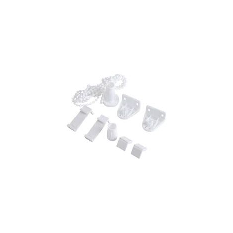 Ensemble Embrayage Chaîne de Store Enrouleur Perle Ajustable pour Store Rideau Voilage Tube 17mm Kit d'accessoires Support de Roue d'embrayage poulie latérale kit de réparation De Haute qualité (1/5)