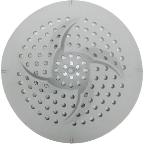 Filtre Pour Évier - En Silicone Souple Anti-Obstruction - Pour Lavabo Cuisine Salle De Bain - Diamètre 12 Cm - Lot De 1 (1/5)