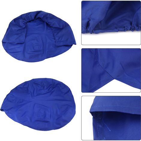 4 pièces Housses de Roue 32 Pouces Protection pour Pneus de Camping-Car Camion Remorque Bleu (1/5)