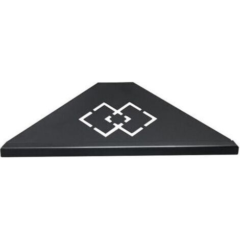 Quincaillerie Étagères de salle de bain, étagère de rangement d'angle en acier inoxydable, rangement triangulaire for serviettes, poinçonnage, support de douche, accessoires de salle de bain (1/5)