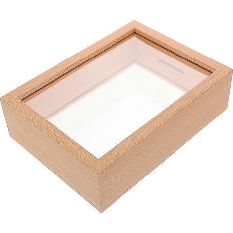 Solution de rangement en bois, vide-poches et cadre photo, décoration intérieure pratique (1/4)