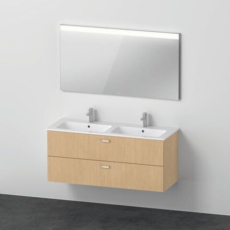 DURAVIT XB0074030300000 Meuble-lavabo avec WTU et miroir XBase 49