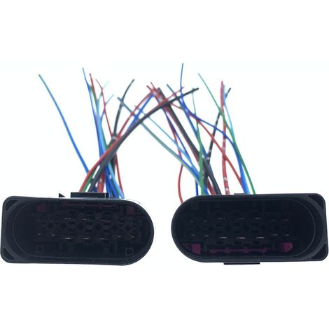 Compatible avec la prise de phare Foton Daimler Auman GTL nouvelle ETX EST, prise de phare ETX modèle annuel -- JB1453-14P