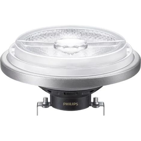 Philips MASTER Foco LED Reflector G53 AR111 20W 1270lm 24D - 930 Luz Cálida  Mejor reproducción de color - Regulable - Reemplazo 100W
