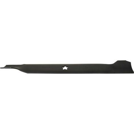 Lame soufflante - Adaptable AYP/HUSQVARNA/JONSERED - L490 mm - Alésage étoilé 5 pointes - Remplace origine 127842, 532138497 (1/3)
