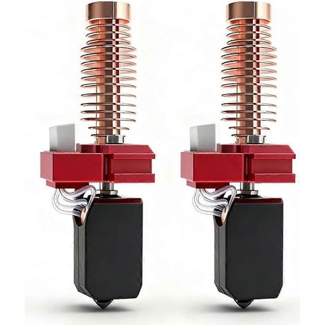Verbessertes Hotend-Kit für Flashforge Adventurer 5M: Hotend AD5M Düsenkit, Heizblock und Hartstahldüse 0,25 + 0,4 mm (1/5)