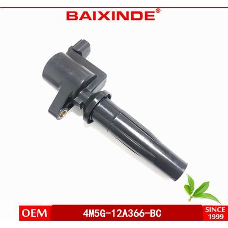 The 4M5G-12A366-BC ignition coil is suitable for Ford, Lincoln and Mazda vehicles. (1/4)