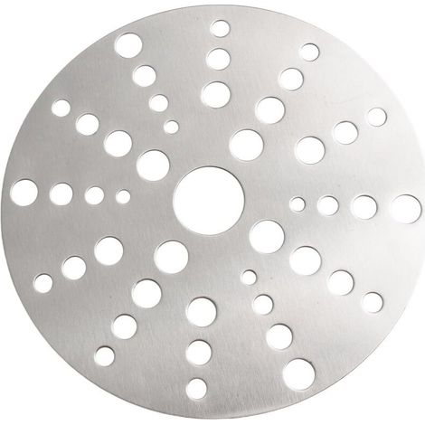 Diffusore di calore per piano cottura a induzione – Acciaio inox 18/10, compatibile con pentole in vetro, distribuzione uniforme del calore e sicurezza alimentare.