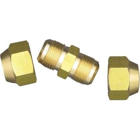 Tuyau en cuivre de climatisation double joint moyen diamètre sans soudure écrou évasé 6-21mm (1/3)