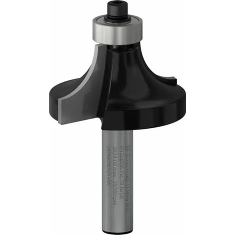 [NEUWERTIG] B-Ware Bosch Abrundfräser Kantenfräser Standard For Wood 8 Mm R1 12 Mm L 19 Mm G 60 Mm