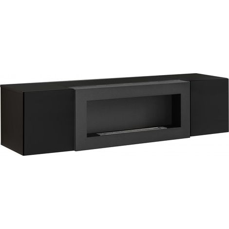 Commode - FLY SBK - Meuble TV - Noir - Livraison gratuite