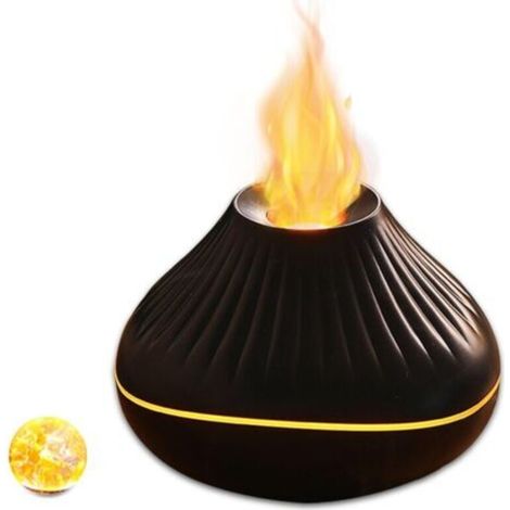 Humidificateur d'air pour chambre à coucher, évaporateur à vapeur froide, noir (1/5)