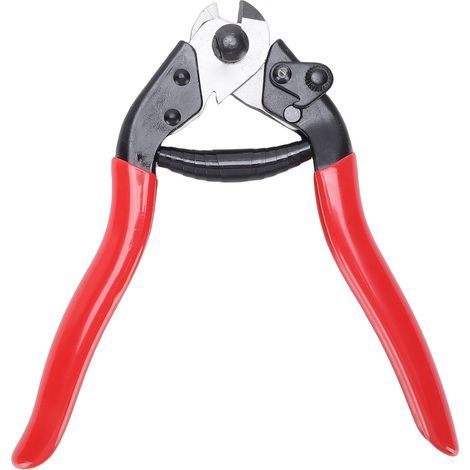 Pince coupante de câble métallique en acier inoxydable, coupe-câble 1/8 pouces Cr V pour clôture de garde-corps de pont (1/5)