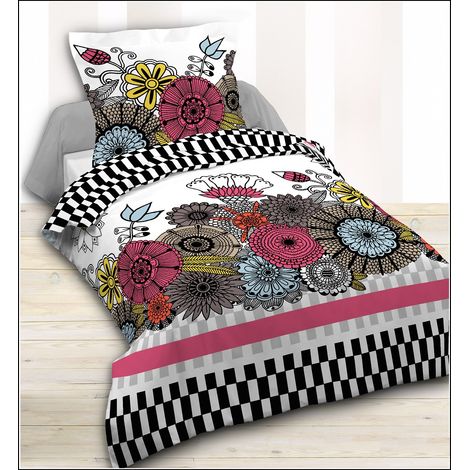 Parure de drap 1 place coton 42 Fils - Egual
