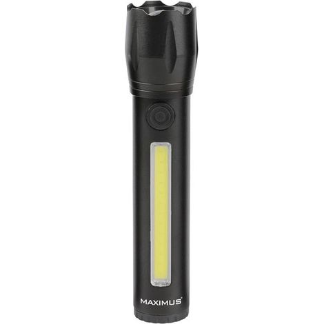 Lampe torche rechargeable 2 en 1 Maximus M-FL-028 - 270lm (1/4)