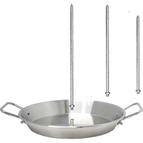 Grille de barbecue verticale avec 3 supports amovibles (1/4)
