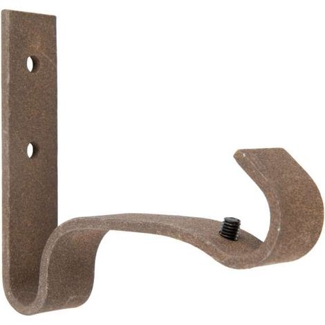Cintacor Supporto per Tende - Ferro Deco Oxido - 8,6 cm (1/2)