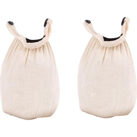 Set of 2 Organic Cotton Bath Faucet Filters Bathtub Water Purifier for Sensitive Skin Nourishing Chlorine Filter for Hair and Skin (1/5)