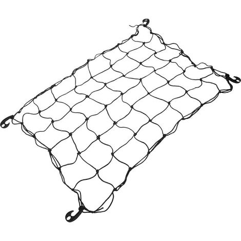 Filet de treillis en plastique noir pour plantes grimpantes et vignes (2 pièces) (1/5)