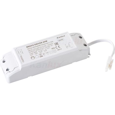 Alimentatore per pannelli LED da soffitto BRAVO DRIVER 40W Kanlux 28026