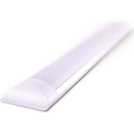 Plafoniera a LED Slim per Soffitto da 32W e 120 Cm, a Luce Bianca Fredda (1/5)