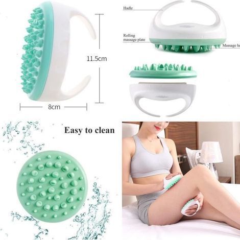 Rouleau De Massage,Brosse de massage anti-cellulite,Rouleau De Masseur de Corps Manuel,pour jambes,ventre,fesses,bras,dos,muscles (1/3)