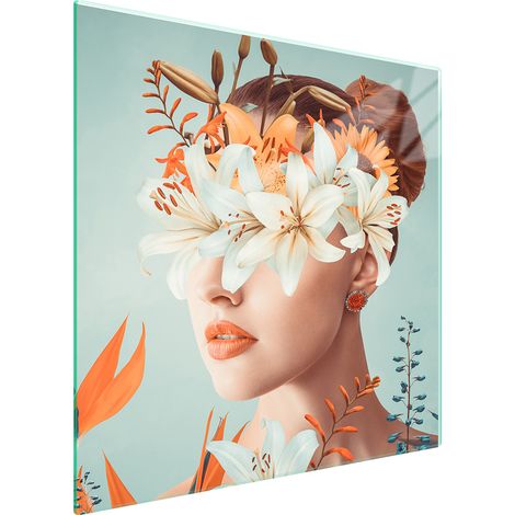 GLASSCHUTZPLATTE FÜR HERD 50x52 FRAUEN