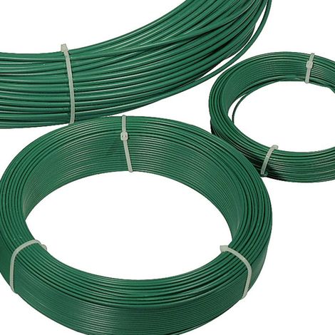 MATASSA ZINCATA FILO DI FERRO ZINCATO PLASTIFICATO DIM. Ø1,8mm/2,7mm/3,3mmX100mt, " 2.7 mm "