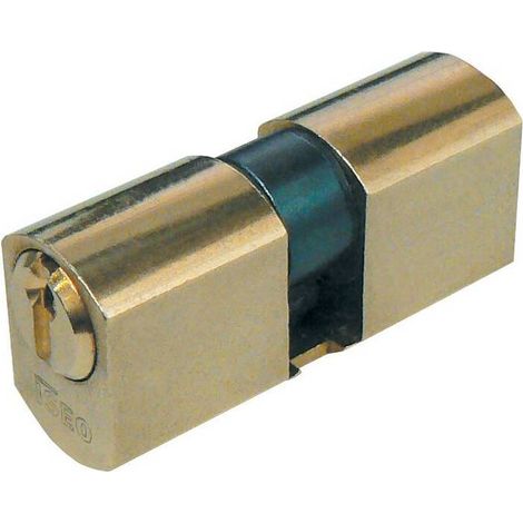 ISEO F5 8420 CILINDRO TONDO 28-28 D26 OTTONATO C/3CH