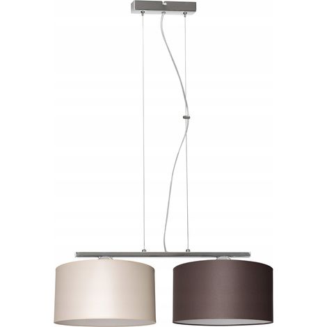 Moderne Hängelampe, Lampenschirm aus Chrom (1/5)