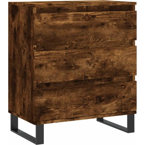 Maison Exclusive - Aparador madera contrachapada color roble ahum