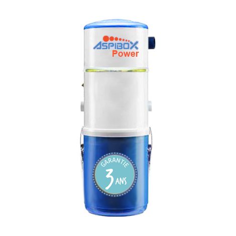Aspirateur central hybride ASPIBOX Power GARANTIE 3 ANS (jusqu’à 500 m²) (1/2)