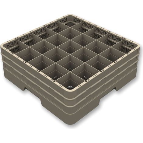 Casier de Lavage Fermé pour 25 Verres - H 140 à 300 mm - Pujadas