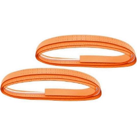 Lot de 2 bandes adhésives de rechange pour raquette de pickleball, avec rainure surélevée. (1/5)