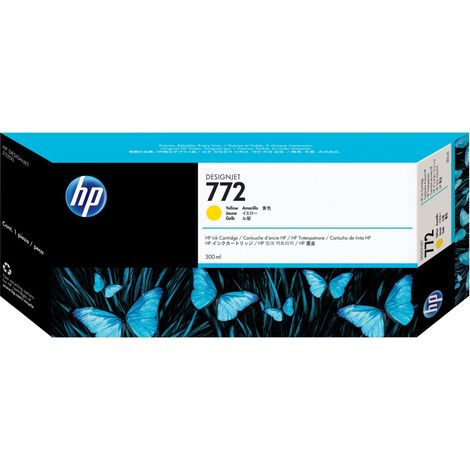 HP 772 300 ml Yellow DesignJet Ink Cartridge Cartuccia d'Inchiostro 1 pz Originale (1/4)