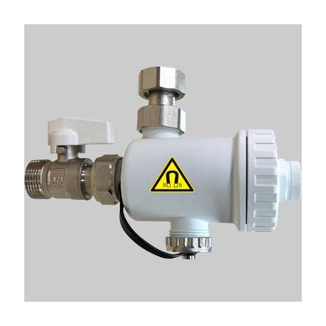 DEFANGATORE MAGNETICO SOTTOCALDAIA WHITE  3/4     MADE IN ITALY
