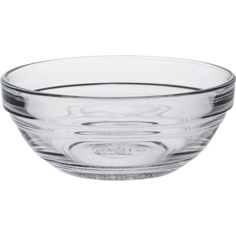 Transparente Gigogne-Salatschüssel 125 ml – 6er-Set