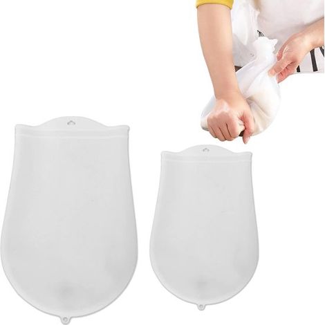 pezzi - Impastatrice - Sacchetto impastatore in silicone - Sacchetto impastatore - Sacchetto per impasto del pane - Impastatrice - Impastatrice - Sacchetto per impastare - Riutilizzabile - Tappetino p (1/5)