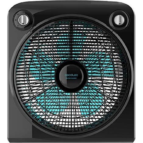 Cecotec EnergySilence 6000 PowerBox Ventilatore da pavimento. 50 W, 5 Lame da 30 cm di diametro, 3 Velocità, Motore in Rame (Nero) (1/5)